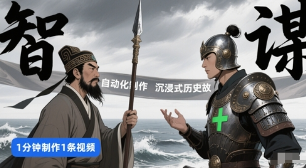 用coze工作流一键生成：沉浸式历史故事-AI创作学习-提示词应用-短视频玩法AI智创工坊