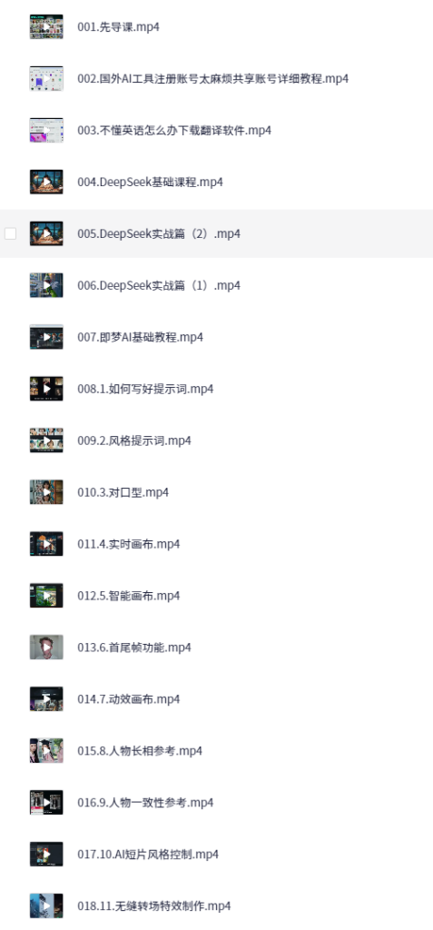 图片[2]-AI创作学习-提示词应用-短视频玩法2025自媒体实战营，Deepseek、即梦 AI、Midjourney系统教程及案例实操 -AI创作学习-提示词应用-短视频玩法AI智创工坊
